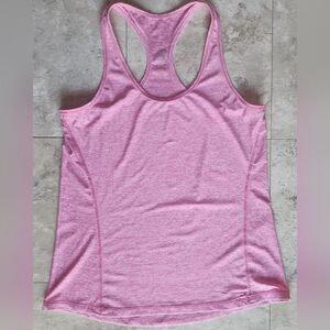 A32 Icyzone heather pink racerback activewear tank top